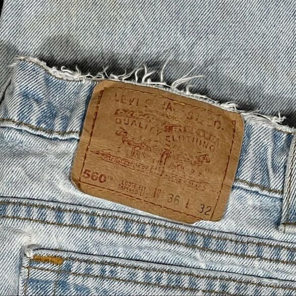34w USA Vintage Levi’s 560 jeans - Picture 2 of 12